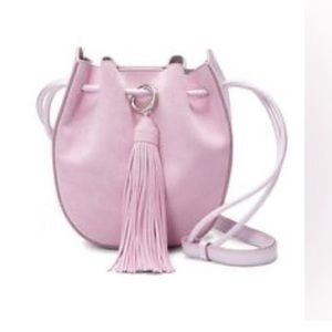Rebecca Minkoff | Lulu Suede Crossbody in Light Orchid